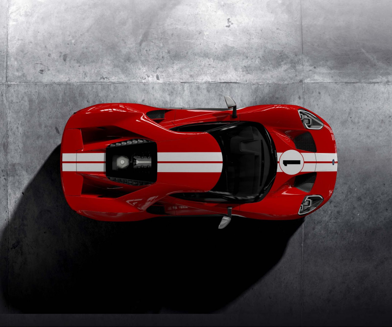 Illustration for article titled The 2018 Ford GT '67 Heritage Edition Celebrates The Time America Whooped Ferrari's Ass